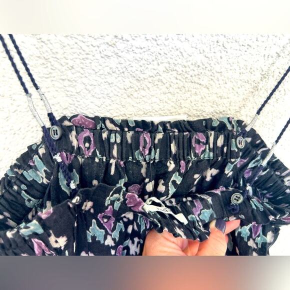 EUC ISABEL MARANT ETOILE Timea Jumpsuit Romper size 34 floral - Picture 11 of 12